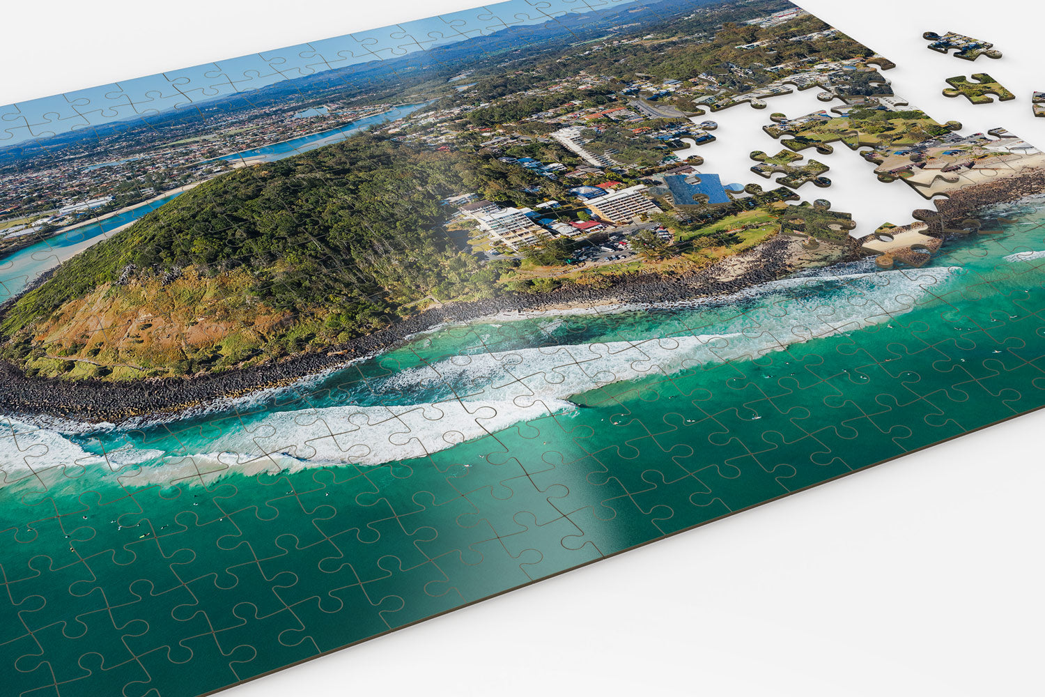 Burleigh Heads Aerial 1000 Piece Puzzle