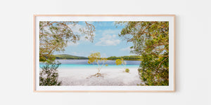 Lake McKenzie Panorama - K'Gari, QLD Australia