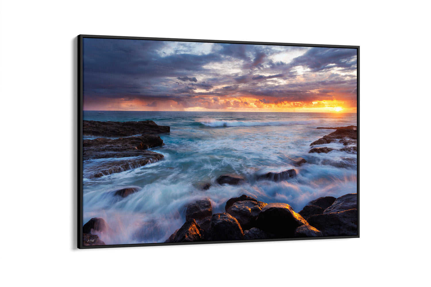 Rock Pools Sunrise  - Snapper Rocks, QLD - Australia