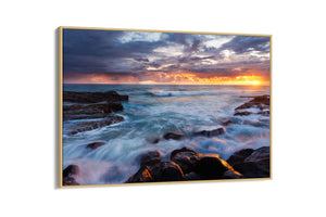 Rock Pools Sunrise  - Snapper Rocks, QLD - Australia