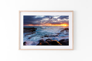 Rock Pools Sunrise  - Snapper Rocks, QLD - Australia