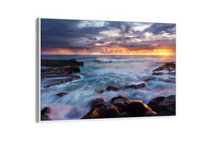 Rock Pools Sunrise  - Snapper Rocks, QLD - Australia