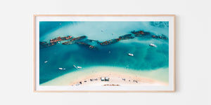 Ship To Shore Pano - Tangalooma, QLD Australia