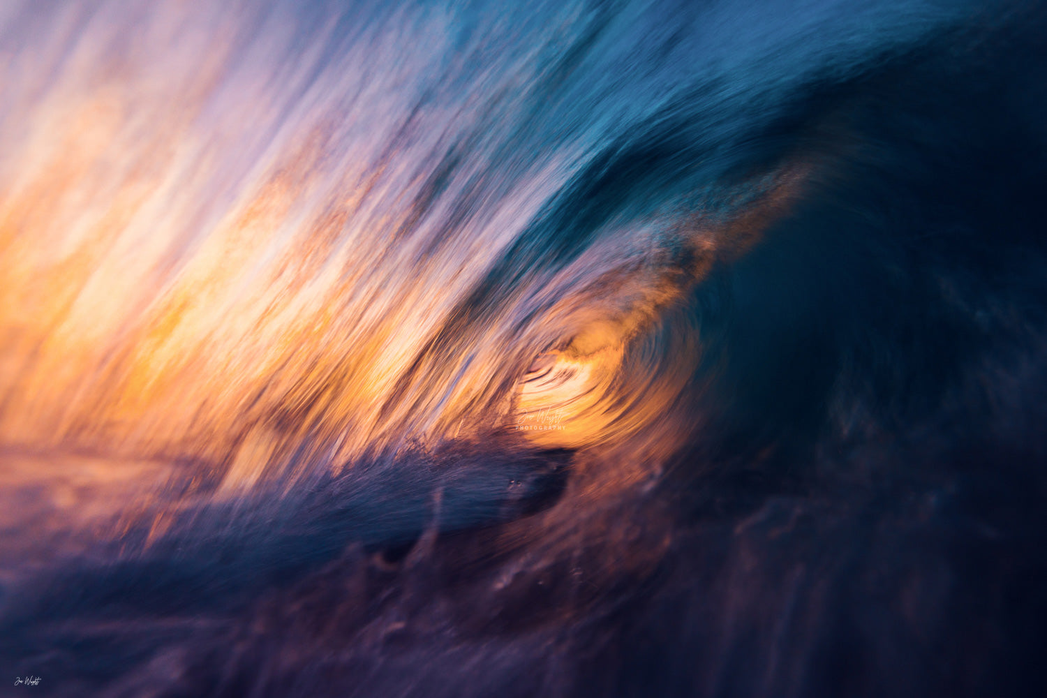 Wave Photography Sunset